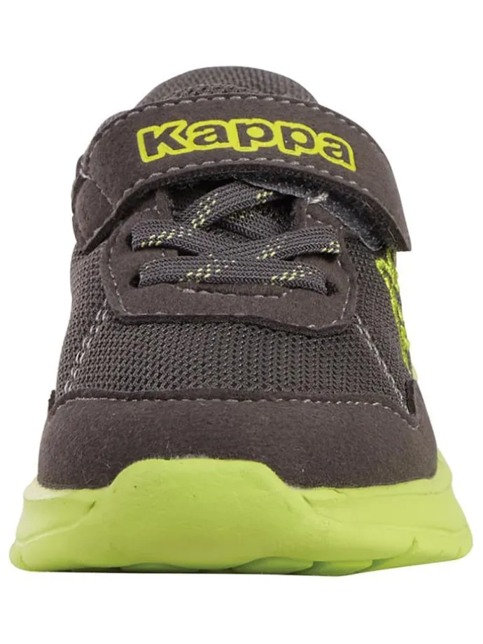 Sneakers "Valdis" in Grau/ Limette