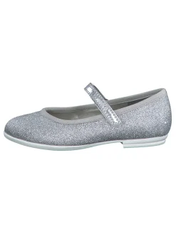 Spangebalerrinas in Silber