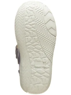 Spangenballerinas in Blau