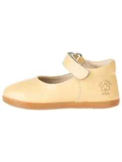 Spangenballerinas in Gelb