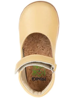 Spangenballerinas in Gelb