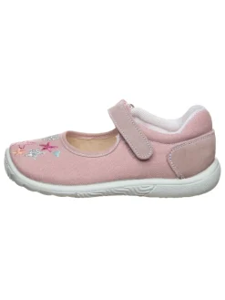 Spangenballerinas in Rosa