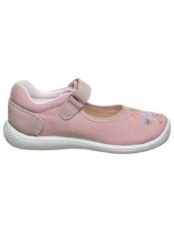 Spangenballerinas in Rosa