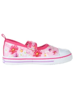 Spangenballerinas in Rosa/ Pink