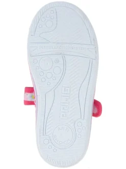 Spangenballerinas in Rosa/ Pink