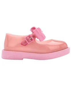 Spangenballerinas in Rosa