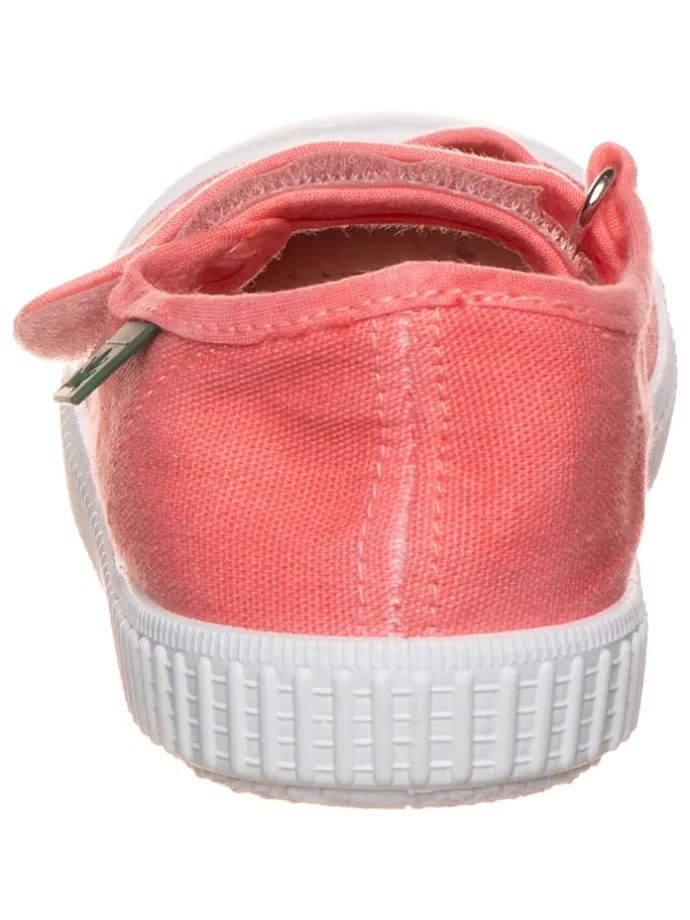 Spangenballerinas "Siringa" in Coralle