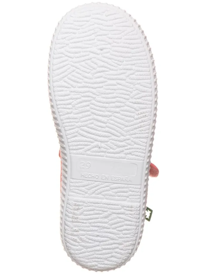 Spangenballerinas "Siringa" in Coralle