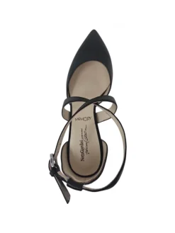 Spangenpump in Schwarz