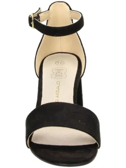 Spangenpumps in Schwarz