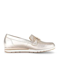 Sportliche Ballerinas in gold