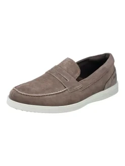 Sportliche Slipper in Beige