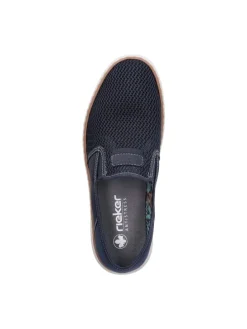 Sportliche Slipper in Blau