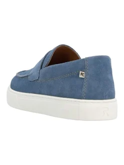Sportliche Slipper in Blau