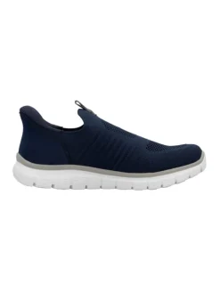 Sportliche Slipper in Blau