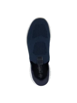 Sportliche Slipper in Blau