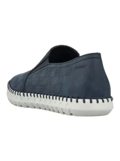 Sportliche Slipper in Blau