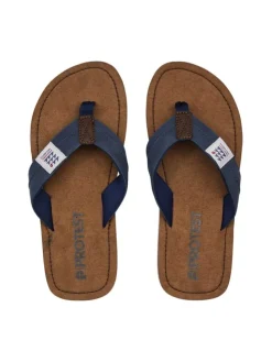 Sportliche Slipper in Blau