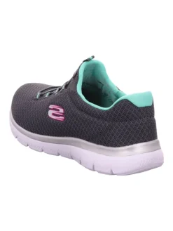 Sportliche Slipper in Grau