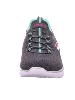 Sportliche Slipper in Grau