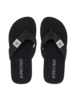 Sportliche Slipper in Schwarz