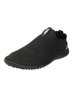 Sportliche Slipper in Schwarz