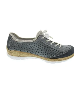 sportlicher Schnürer Blau