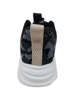 sportlicher Schnürer Drehverschluss in Blau