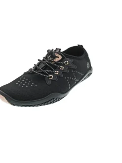 sportlicher Schnürer Schwarz