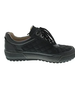 sportlicher Schnürer Schwarz