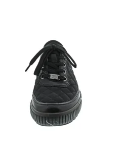 sportlicher Schnürer Schwarz