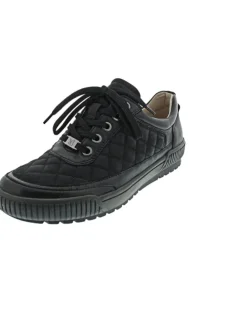 sportlicher Schnürer Schwarz