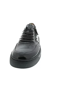 sportlicher Schnürer Schwarz