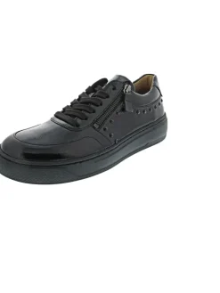 sportlicher Schnürer Schwarz