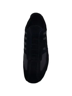 sportlicher Schnürer Snake in Schwarz