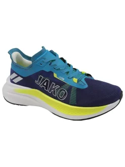 Sportschuhe "Rate" in Dunkelblau/ Weiß/ Gelb