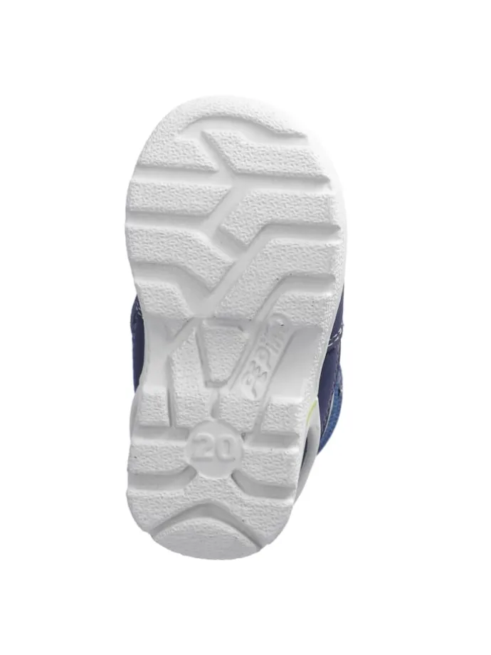 Stiefel FLORI in blau/kombi