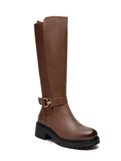 Stiefel in Hellbraun