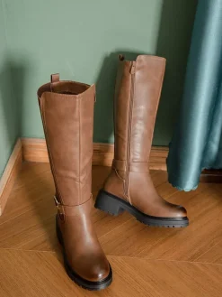 Stiefel in Hellbraun