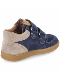 Stiefel mit Kaltfutter in blau