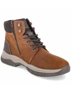 Stiefel mit Warmfutter in braun