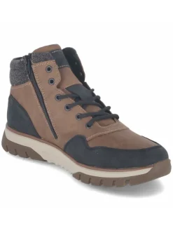 Stiefel mit Warmfutter in braun