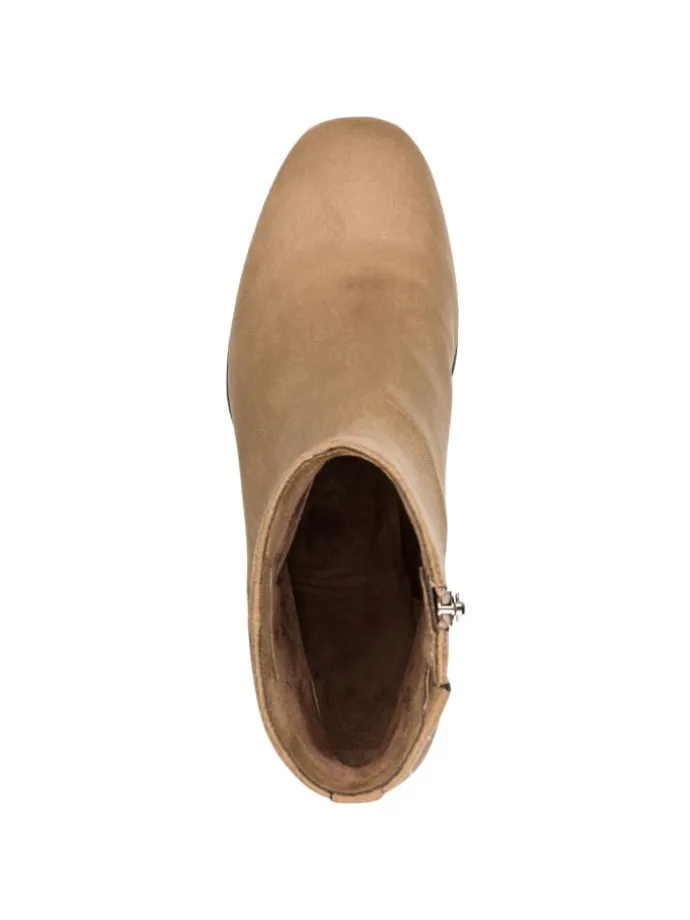 Stiefelette in beige