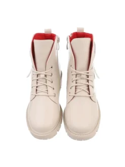 Stiefelette in Beige