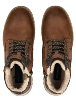 Stiefelette in Braun