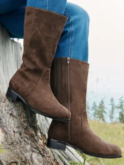 Stiefelette in braun