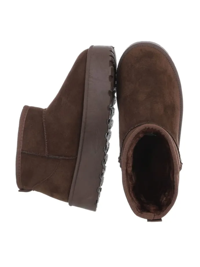 Stiefelette in Braun