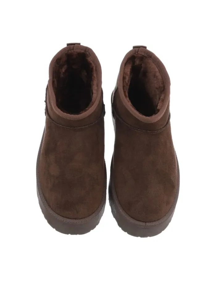 Stiefelette in Braun