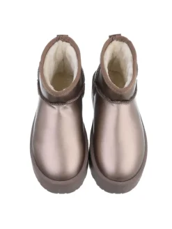Stiefelette in Bronze