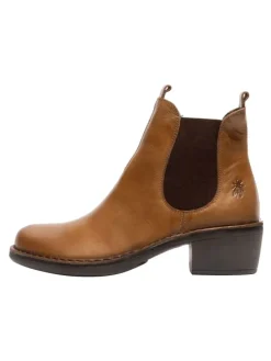 Stiefelette in Camel